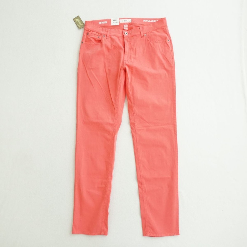 Brax Feel Good Men Style Chuck Modern Fit Coral Hi Flex Cotton Blend Pants 35x34